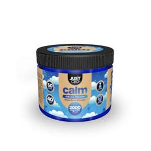 Just CBD 2000MG Clam Gaba & L-Theanine 40ct-Mixed Berry Gummies - Each